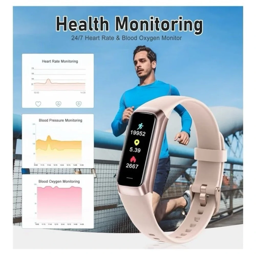 Fitness watch pink‎